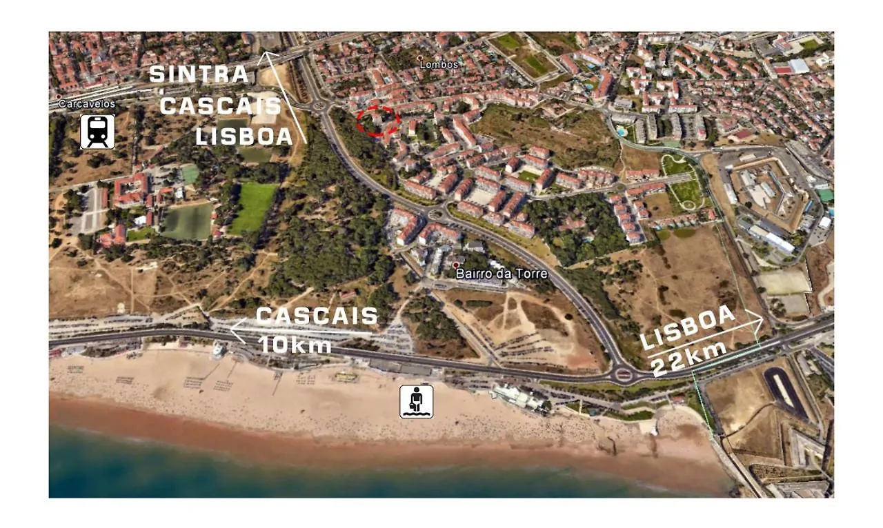 Carcavelos Beach Apartment Cascaes Portugal